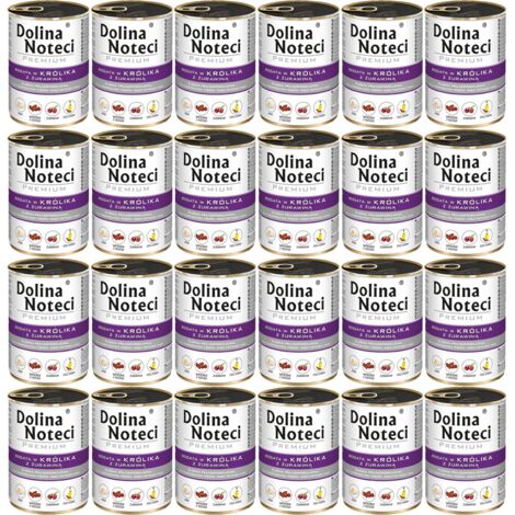 Dolina Noteci Kaninchen und Cranberry 24x400g
