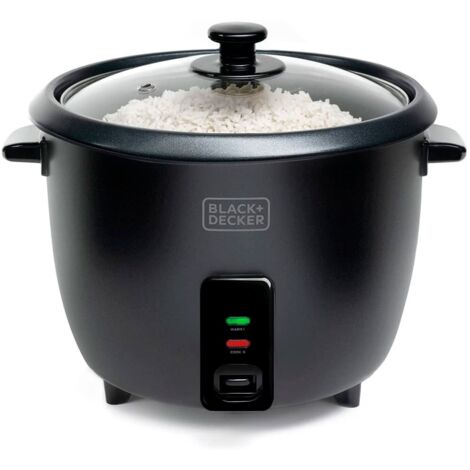 1,8 l 700 w reiskocher mit schwarzem dampfkorb - Black+decker - BXRC1800E