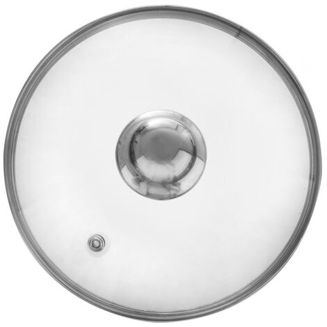 Glasdeckel für Töpfe, Pfannen, Kasserollen, Universal 18 cm