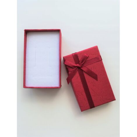 rote dekorative Schachtel dekorative Verpackung (1/4)