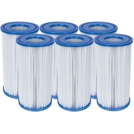 Filter für Filterpumpe Typ III - 6er-Set. Bestway58012