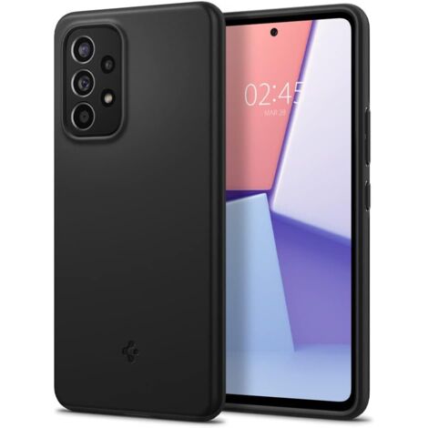 Hülle für Samsung Galaxy A53 5G Case Silikon Schwarz Matt Ultradünn (1/5)