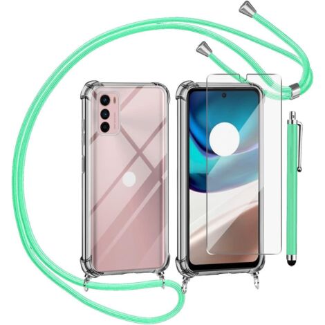 Hülle für Motorola Moto G42, transparentes Band + Glas (1/5)