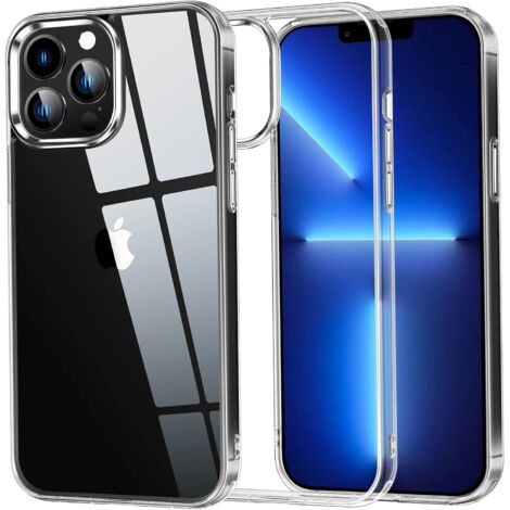 Silikonhülle für Apple iPhone 13 Pro transparent langlebig A2483 A2636 (1/5)