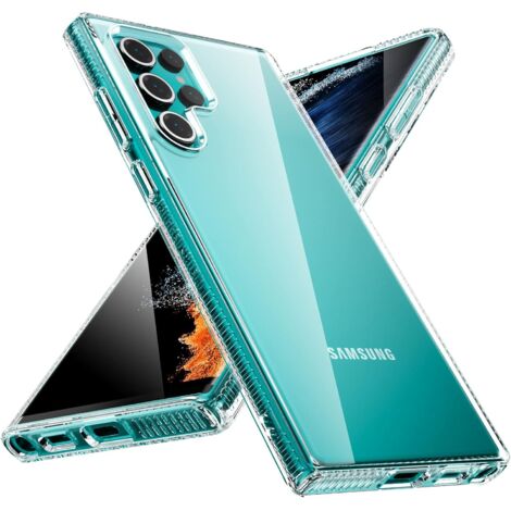 Silikonhülle für Samsung Galaxy S22 Ultra 5G transparent leicht dünn (1/5)