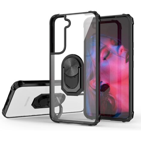 TRANSPARENTE SCHWARZE HÜLLE FÜR SAMSUNG GALAXY S22 (1/5)