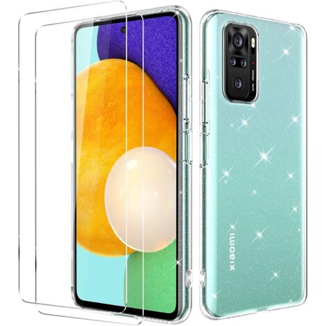 Glitzernde Silikonhülle für XIAOMI Redmi Note 10 2X Glas (1/5)
