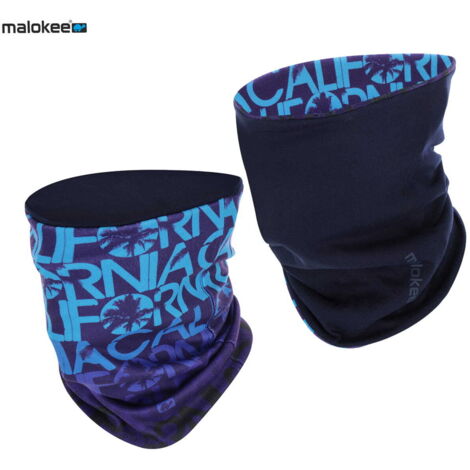 Marineblauer Halswärmer California zum Schwimmen im Winter, Fleece-Baumwolle