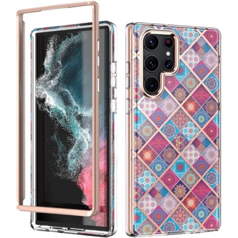 Hülle für Samsung Galaxy S22 Ultra 6.8', widerstandsfähig, Boho (1/5)