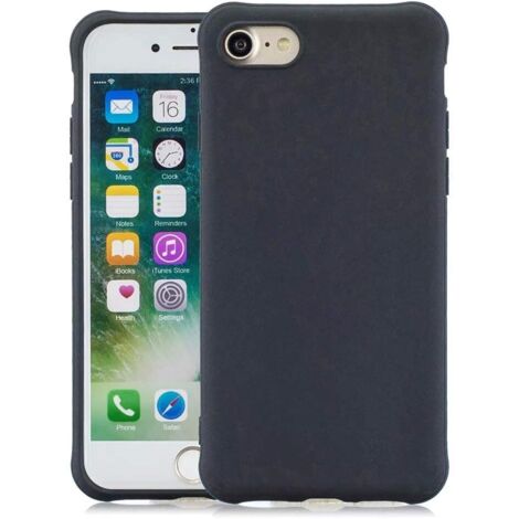 Hülle für Apple iPhone 7/iPhone 8 Silikonhülle schwarz matt ultradünn (1/4)