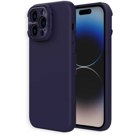 Hülle für Apple iPhone 14 Pro Max Hülle flexibel lila Öffnungslinse (1/4)