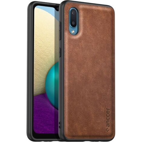 BRAUNE HÜLLE FÜR SAMSUNG GALAXY A02 5G (1/5)