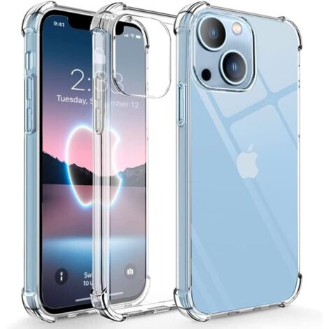 Hülle für Apple iPhone 14 transparent transparente Rückseite langlebig (1/5)