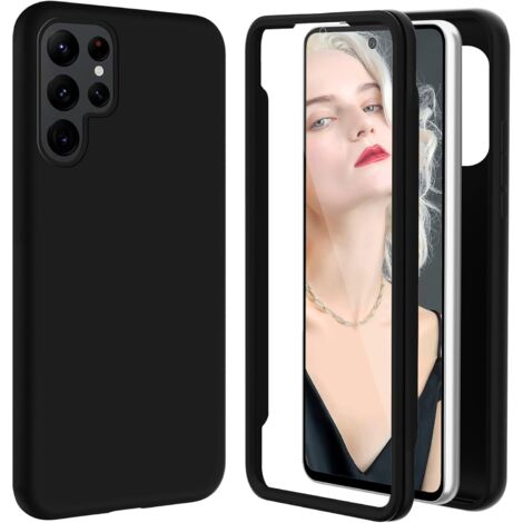 SCHWARZE HÜLLE FÜR SAMSUNG GALAXY S22 ULTRA 5G (1/5)