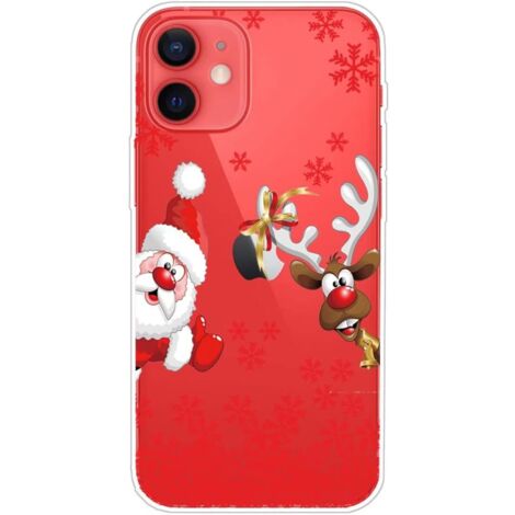 WEIHNACHTS-HÜLLE AUS GEHÄRTETEM GLAS FÜR IPHONE 12/12 PRO (1/5)