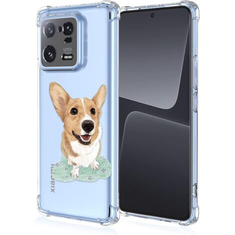 Hülle für XIAOMI 13 PRO TRANSPARENT HUND NIEDLICH SÜSS HOCH SOLID (1/5)