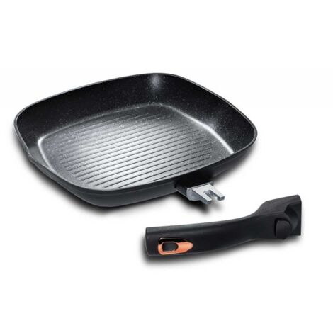 GRILLPFANNE 28cm BERLINGER HAUS BLACK ROSE BH-1953 (1/2)