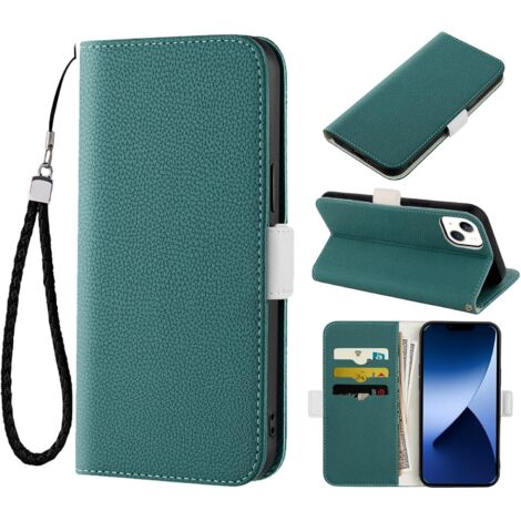 Lederhülle für iPhone 14 mit Flip-Cover (1/5)