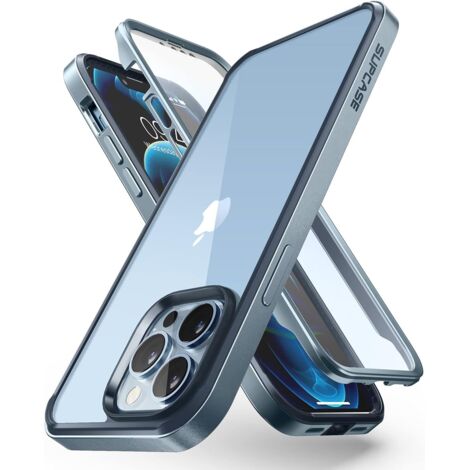 TRANSPARENTE BLAU HÜLLE FÜR IPHONE 13 PRO MAX 6.7' SCHUTZBUMPER (1/5)