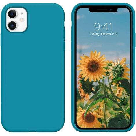 SILIKONHÜLLE FÜR APPLE IPHONE 11, MATTE RÜCKSEITE, LANGLEBIG (1/5)