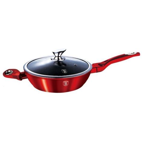 Granit-Bratpfanne 28 cm BERLINGER HAUS RED METALLIC LINE BH-1260 (1/2)
