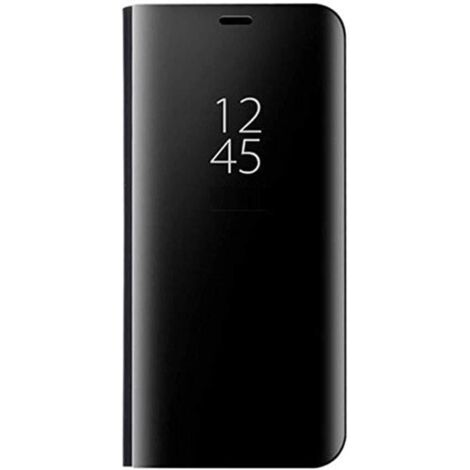 Hülle für Samsung Galaxy A32 4G, Schwarz, Spiegel, geschlossen, mit Klappe, massiv (1/5)
