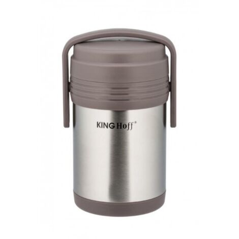 KINGHOFF THERMOSKANNE 1,5L + 3 BEHÄLTER KH-4075 (1/5)