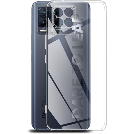 REALME 8 PRO HÜLLE, TRANSPARENTE SILIKONRÜCKSEITE, SCHUTZ, SOLIDE, WASSERDICHT (1/5)