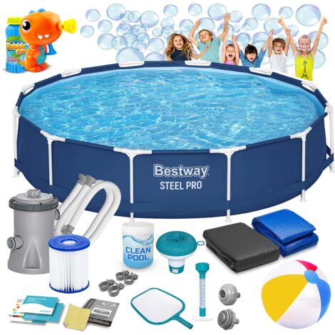 Rahmen-Gartenpool 366 x 76 cm 16-in-1 Bestway 56681