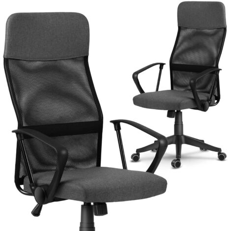 Sofatel Sydney Micromesh-Bürostuhl, dunkelgrau (1/5)