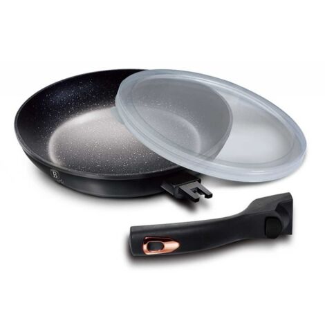 Granit-Bratpfanne 28 cm BERLINGER HAUS BLACK ROSE BH-1952 (1/4)