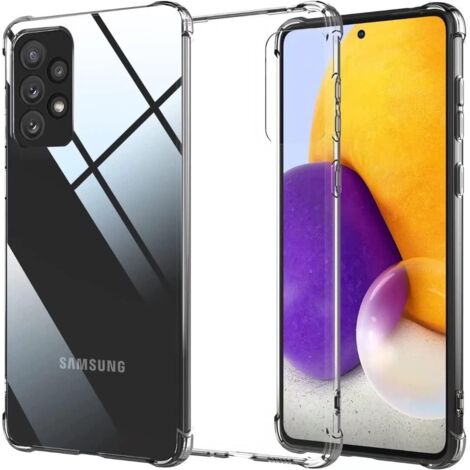 Silikonhülle für Samsung Galaxy A73 5G, farblos, transparent (1/5)