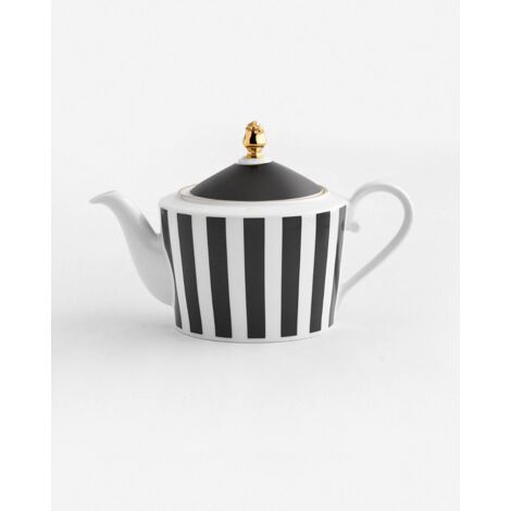 Gestreifter schwarzer Krug (1/5)