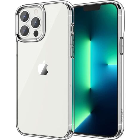 Hülle für Apple iPhone 13 Pro transparente Rückseite 3x gehärtetes Glas (1/5)