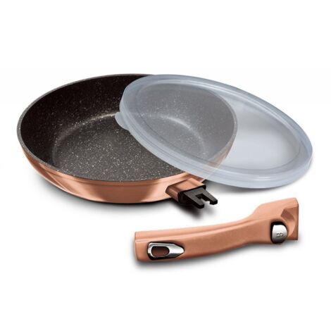 Granit-Bratpfanne 28 cm BERLINGER HAUS BH-1949 ROSÉGOLD (1/4)
