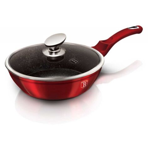 Granit-Bratpfanne 24 cm BERLINGER HAUS RED METALLIC LINE BH-1259 (1/4)