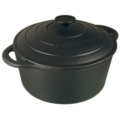Gusseisentopf 22 cm 2,4 l KINGHOFF KH-2253