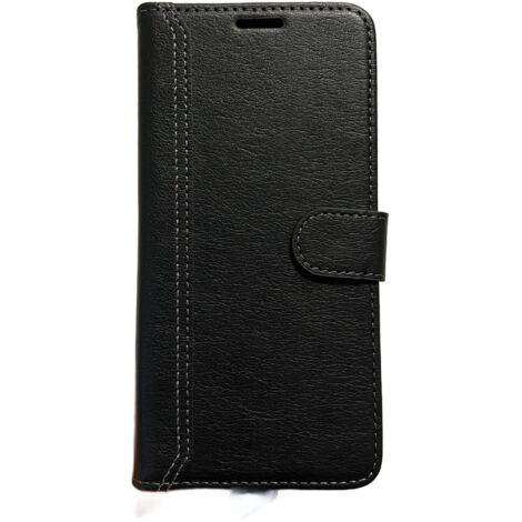 Flip Case für SAMSUNG GALAXY A53 5G PU Lederhülle Schwarz Elegant (1/5)