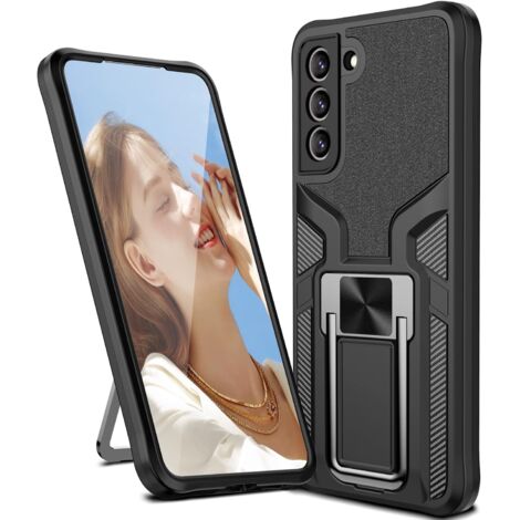 Hülle für Samsung Galaxy S21 FE 5G, schwarzer Magnet, SM-G990B, SM-G990E, SM-G990N (1/5)