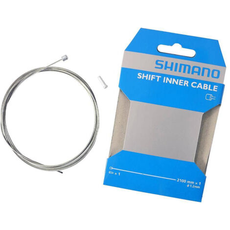 Shimano Schakelkabel 1,2 mm x 2100 mm verzinkt, Y60098070