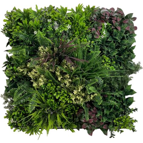 Grüne Wand - Pflanzenpaneel - Wine Garden C - UV 50 x 50