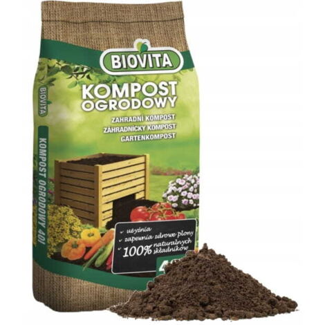 Gartenkompost 40L Ein natürlicher Weg zu fruchtbarem Boden und gesunden Pflanzen