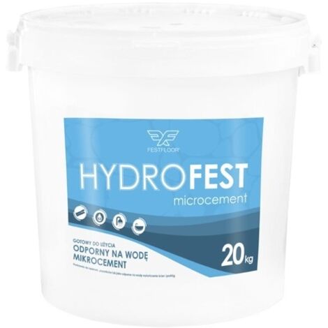 HYDROFEST 20 KG - WASSERBESTÄNDIGER MIKROZEMENT HF5500 HYDRO 5500 (1/4)