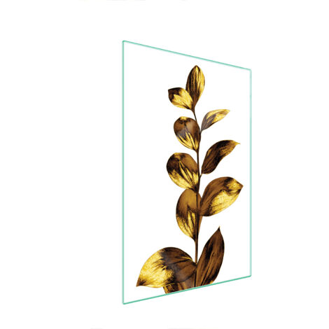 Glasschneidebrett 35x52 Gold