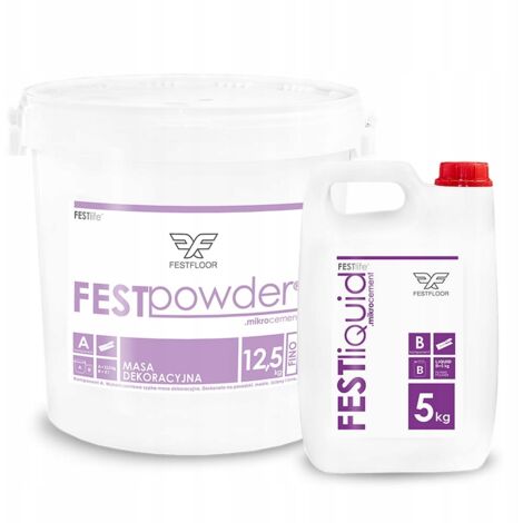 FESTFLOOR LIFE FINO 17,5 kg - Mikrozement für Böden