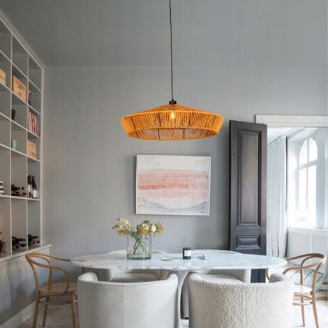 Hängende Deckenlampe aus Bambus Chaifer