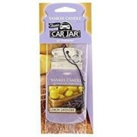 YANKEE CANDLE Auto-Duftkerze, einzeln, Zitrone-Lavendel, 15 g