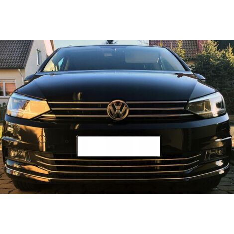 VW TOURAN 5T – CHROM-Grill-Stoßstangen-Grillstreifen