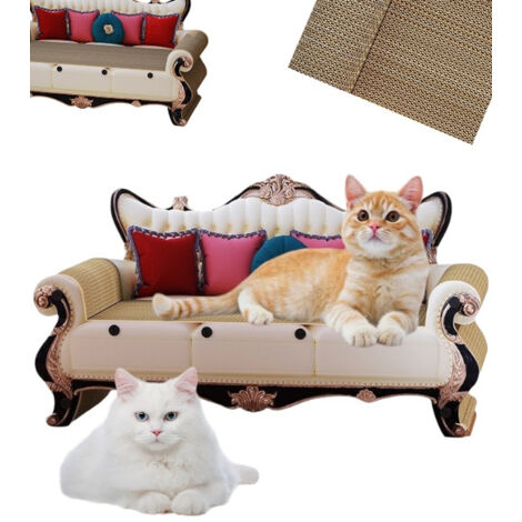 ECARLA Katzenkratzbaum, Bett oder Sofa aus Pappe, 60 x 27 x 33 cm, CAT19