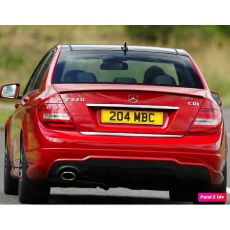Mercedes C204 Coupe Chromleiste Chrom Heckklappe